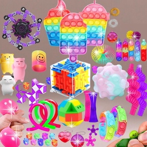 Custom <b>Fidget</b> <b>Pack</b> <b>Fidget</b> Toys Set With Popping <b>Fidget</b> Sensory Toys for Kids and Adults Simple Stress Relief Kit Gift - Product Image 1