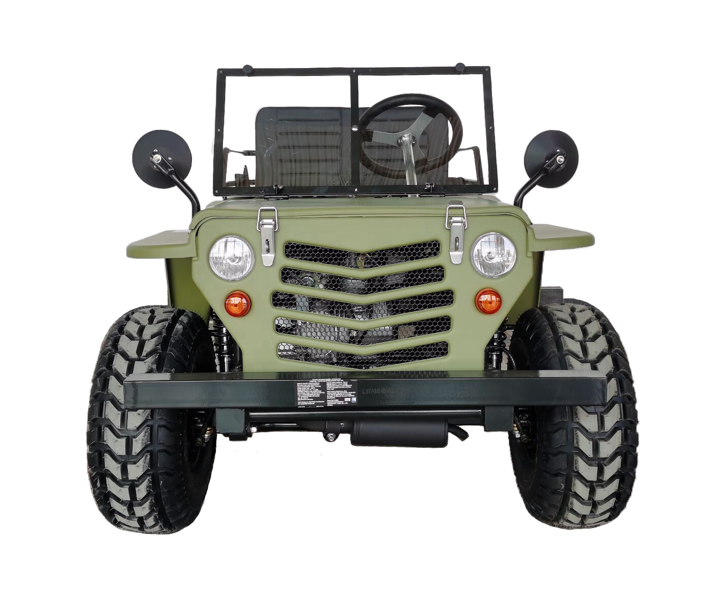 Kids Mini Car Gasoline-Powered Jeep Cart 125cc - 4 Stroke Go Kart