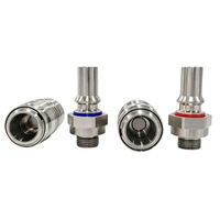 Raccord de connexion rapide pour refroidissement liquide de serveur compatible OCP, tête hexagonale, filetage G3/8'', pression 010 bars, personnalisable, dédié