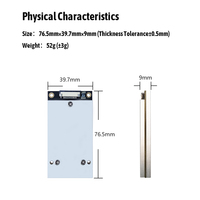 EZ710M-4 Módulo E710 de 4 Puertos para Desarrollo de Prototipos, Lector RFID UHF Pasivo Industrial para IoT, Protocolo ISO18000-6C, 860-960MHz TTL 35m