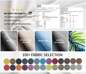 وسادة مقعد مبطنة مقاومة للماء مخصصة طويلة من حيث الحجم لحصيرة نوافذ الفناء - Product Image 5