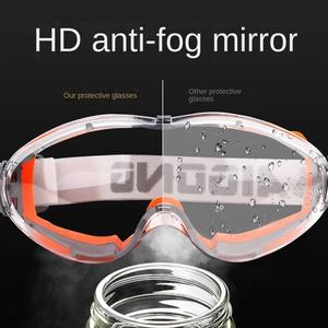 Lunettes de cyclisme anti-buée Anti-vent éclaboussures de sable Anti-poussière Impact plastique Protection industrielle Protection du travail Protection des yeux - Product Image 2