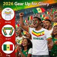 T-shirt de football Canada Mexique États-Unis Sénégal 2026 pour supporters – Livraison rapide, haute qualité, T-shirt technique de sport