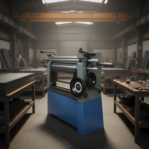 CALENDARIO ESPECIAL: Máquina Dobladora de Metal de 3 Rodillos, Herramienta Industrial para Conformado de Chapa de Acero - Product Image 3