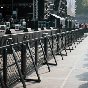 Barriere per Concerti in Acciaio Direttamente dalla Fabbrica, Barriere Antiurto per la Sicurezza di Festival Musicali - Product Image 5