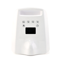 Lampe à ongles UV LED professionnelle 128W 365nm 405nm double longueur d'onde, sécheuse à ongles sans fil avec batterie rechargeable
