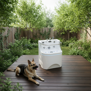 <span class=keywords><strong>CIDON</strong></span> 902 Plus Lujo Acrílico Independiente Interior Mascotas SPA Bañera Powered Leche Baño 80cm - Product Image 1