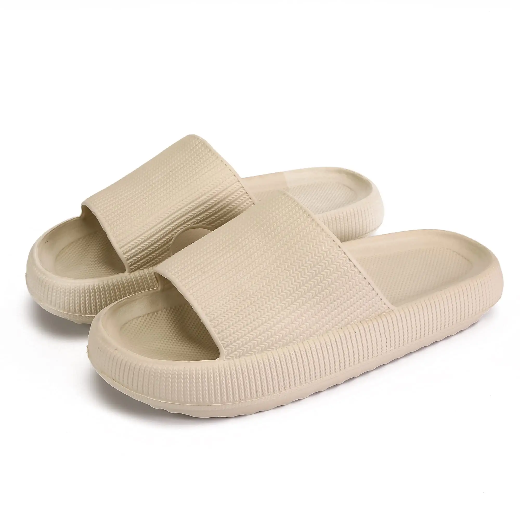 High Quality Bubble Upper Slippers For Women And Ladies Casual Slides Shoes Cheap Leather Flat Sandals