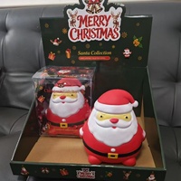 Coffret Cadeau de Noël en Gros : Jouets Anti-Stress et Fidget en Forme de Père Noël Géant, Boîte Mystère de Noël en Forme de Boulette, Vente en Gros
