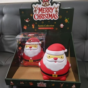 Caja Sorpresa Navideña Jumbo con Temática de Santa Claus, Cubo de Peluche, Juguetes Antiestrés, Set de Regalo al por Mayor - Product Image 4