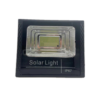 Projecteur solaire LED, 100w, 2 pièces, avec réflecteur, lumière
