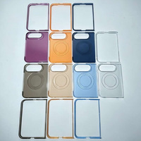 Étui de téléphone transparent en PC rigide pour iPhone Duo, coque de protection ultra fine transparente pour iPhone Duo 18 Fold