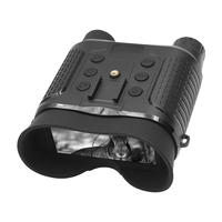 Jumelles tactiques longue portée Secozoom, vision nocturne montée sur casque, noires, avec écran 2,4 pouces, capteur CMOS pour caméra de casque