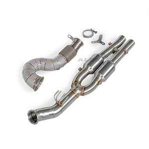 Sistema de Escape de Alto Rendimiento con Downpipe Aislado para <span class=keywords><strong>Cupra</strong></span> Formentor VZ5 2.5T 2015-2023, Downpipe Catalítico de 200 Celdas - Product Image 1