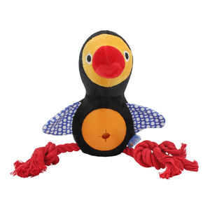 Venta al por mayor logotipo personalizado masticar alimentador perro peluche cuerda juguete - Product Image 6