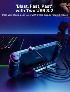Boîtier SSD M2 6 en 1 JSAUX, accessoires pour station d'accueil Steam Deck pour console de jeu - Product Image 4