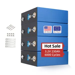 Pin Dự Phòng Lifepo4 3.2V 230AH Pin Dự Phòng Năng Lượng Phosphate Sắt Lithium Litio US EU Có Hàng 2-8 Ngày Giao Hàng