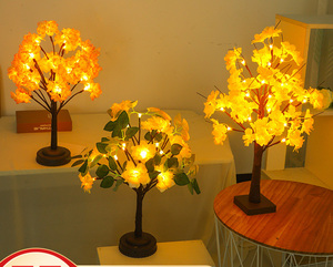 โคมไฟตั้งโต๊ะรูป<span class=keywords><strong>ต้น</strong></span>ไม้ดอกมะลิและกุหลาบ LED สีสันสดใสสำหรับตกแต่งเทศกาลวันหยุด งานแต่งงาน ของขวัญคริสต์มาส ตกแต่งห้องพักโรงแรม ไฟกลางคืน - Product Image 4