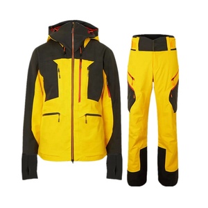 Conjunto de chaquetas y pantalones de <span class=keywords><strong>esquí</strong></span> para <span class=keywords><strong>mujer</strong></span>, ropa de <span class=keywords><strong>esquí</strong></span> impermeable OEM de alta calidad - Product Image 4