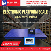 Balance électronique industrielle de haute précision 1-3 tonnes, pont-bascule au sol pour entrepôt et zone industrielle, fabriquée en Chine continentale