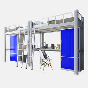 Lits superposés en acier au design moderne Lits de dortoir en acier épaissi pour auberge de jeunesse - Product Image 1