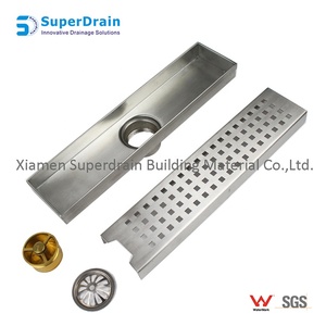 High Quality SS Long Punched Hole Kitchen Strainer <strong>Floor</strong> <strong>Drain</strong> Toilet <strong>Floor</strong> <strong>Drain</strong> <strong>Cover</strong> for Cleanroom - Product Image 2