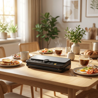 Scelleuse alimentaire sous vide électrique avec écran LED, largeur de scellage 30 cm, pour la cuisine domestique, cadeau de Noël pour femme et chef
