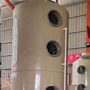 Depurador de aire de torre de pulverización de absorción de purificación de gas de placa ciclónica OEM PP para limpieza de polvo y pulverización de Torre 28 - Product Image 2