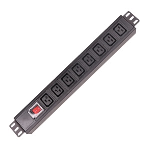 8 cách <span class=keywords><strong>IEC</strong></span> C19 bị khóa cửa hàng điện dải Rack-Mount Đơn vị phân phối điện chuyển <span class=keywords><strong>PDU</strong></span> - Product Image 1