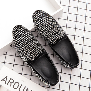 Vente directe usine – Mocassins en cuir pour hommes, style coréen, décontractés et élégants, à lacets, antidérapants, pour soirées - Product Image 5