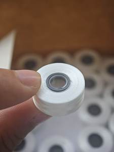 75D/2 L Größe Hochfeste Magnetkern-Sticks pulen 144 Stück Weiß Langlebiges 100% Polyester für Brother-Stick maschinen - Product Image 3