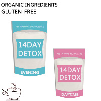 Boîte de thé détoxifiant minceur aux herbes pour 14 jours avec 14 sachets |   Sans sucre et décaféiné pour favoriser le bien-être et la gestion du poids