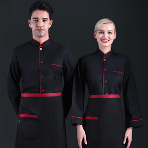 Ropa fina de verano de manga corta Hotel Catering Barbacoa Restaurante Cafetería Chef Ropa de trabajo para mujeres y hombres - Product Image 1