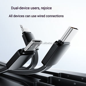 <span class=keywords><strong>DOM</strong></span>/OEM Nouvelle batterie Li-polymère avec prise secteur AC, 20000mAh, affichage numérique LED, charge rapide 22.5W, batterie externe avec 3 câbles - Product Image 5