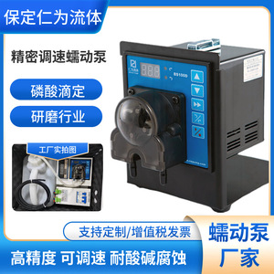 Bomba Peristáltica BS100D con Motor DC, Bomba Dosificadora Eléctrica para Diversas Soluciones, Personalizable OEM - Product Image 4
