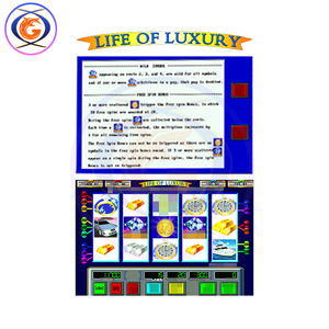 Placa de Juego <span class=keywords><strong>Life</strong></span> of Luxury con Pantalla Táctil Dual, Placa de Juego Pot <span class=keywords><strong>O</strong></span> Gold, Placa Táctil Dorada, Gabinetes de Entretenimiento Verticales, PCB de Control de Arcade - Product Image 1