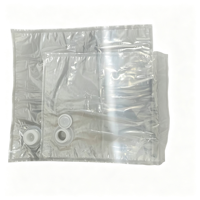Pochette Bag-in-Box (BIB) transparente avec valve pour tube de lait, emballage liquide aseptique de qualité alimentaire pour lait, eau de coco, produits laitiers