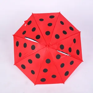 Kids Umbrellas Cheap Wholesale Free Sample China Factory Cheap Cute Children Cartoon Children Kid Umbrella