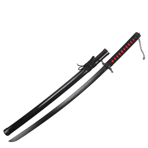 ดาบไม้ซามูไรปลอดภัย104cm, ดาบอะนิเมะไร้แสงจันทร์มีดคอสเพลย์ดาบของเล่นสำหรับเด็กเล่นกับเด็กผู้ชาย - Product Image 5