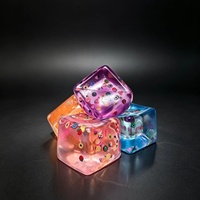 Maltose Fruit Cube Squishy Toy Rubber Slow Rising Squeeze Stress Relief voor Volwassenen Zhejiang Unisex Groothandel