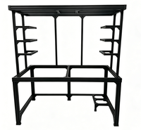 Banc de travail robuste en profilé aluminium à rainures en T 3060 4080 pour réparation informatique, table de maintenance antistatique pour réparation électronique