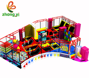 Trampolín interior para centro comercial para niños y adolescentes, trampolín Bungee para Parque, gimnasio y cama de salto - Product Image 2
