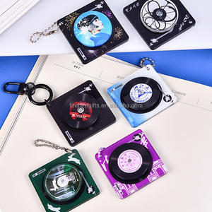 Llaveros personalizados de CD NFC con impresión UV <span class=keywords><strong>Kpop</strong></span>, llaveros personalizados de CD Euro American Singer con reproductor NFC - Product Image 5