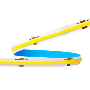 ไฟ LED แบบ COB ความหนาแน่นสูง 5 เมตร/ม้วน 320 หลอด/เมตร ความยาว 16.4 ฟุต แบบยืดหยุ่น ระดับความสว่าง RA90 3000K 4000K 6500K RGB ใช้ไฟ DC12V 24V - Product Image 2