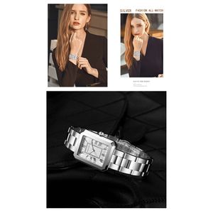Nouvelle arrivée, montre de luxe vintage pour femmes, ultra-fine, mouvement à quartz japonais, haute qualité, étanche, chiffres romains - Product Image 5