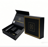 Boîte à parfum magnétique haut de gamme écologique, finition brillante/mate, biodégradable, recyclable, gaufrage, pour sérum et produits de soin du visage
