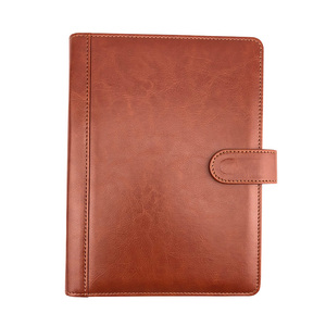 Organiseur en <span class=keywords><strong>cuir</strong></span> PU de haute qualité Modernqiu, format A5, reliure à feuilles mobiles, papeterie de <span class=keywords><strong>bureau</strong></span> personnelle - Product Image 3