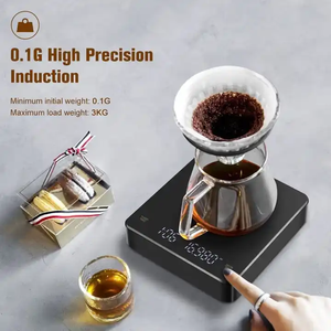 Changxie Logo personalizzato 3kg 0.1g Mini elettronica di cottura bilance digitale cibo bilancia caffè con Timer - Product Image 5