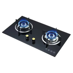เตาแก๊ส2หัวแบบ2หัวเตาแก๊สเตาอัจฉริยะสำหรับทำอาหารในห้องครัว - Product Image 2