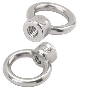 Vente chaude personnalisable M6 M8 M10 M12 écrou <span class=keywords><strong>de</strong></span> <span class=keywords><strong>levage</strong></span> à <span class=keywords><strong>anneau</strong></span> circulaire en acier inoxydable fileté pour navires <span class=keywords><strong>de</strong></span> croisière - Product Image 6